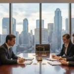 Modern American law office