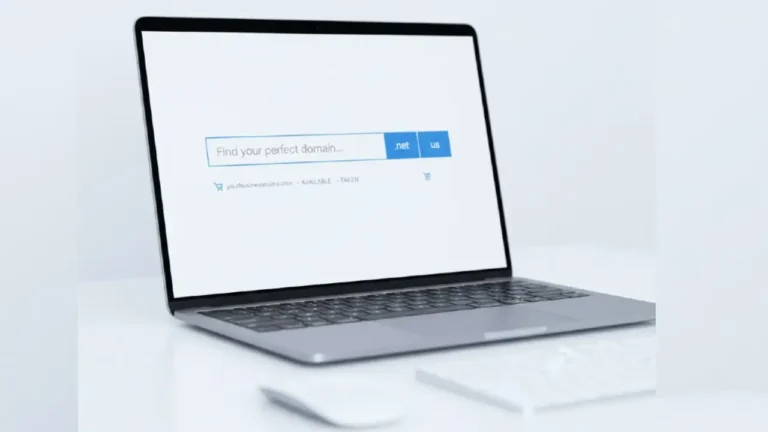 Modern Web Hosting Concept